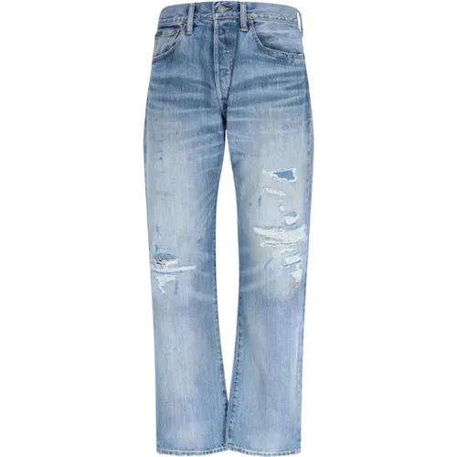 Zerstörte blaue Jeans , Herren, Größe: W30 - Ralph Lauren - Modalova