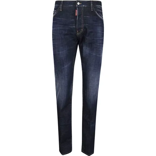 Stretch Denim Jeans Aw24 , male, Sizes: M, S, 2XL, XL - Dsquared2 - Modalova