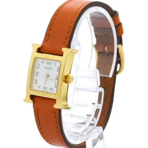 Pre-owned Metal watches , female, Sizes: ONE SIZE - Hermès Vintage - Modalova