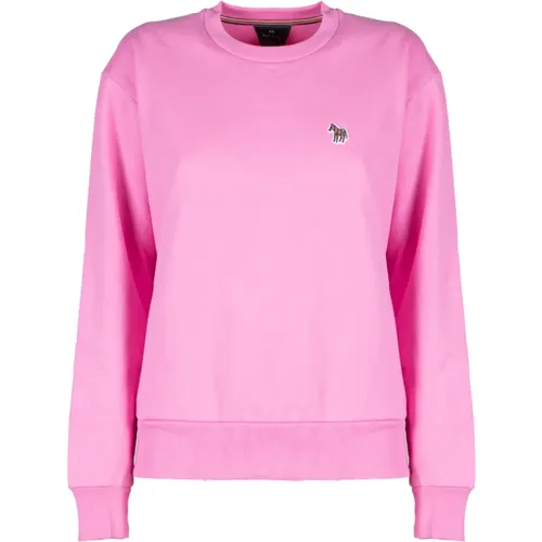 Neon Zebra Sweatshirt , Damen, Größe: L - PS By Paul Smith - Modalova