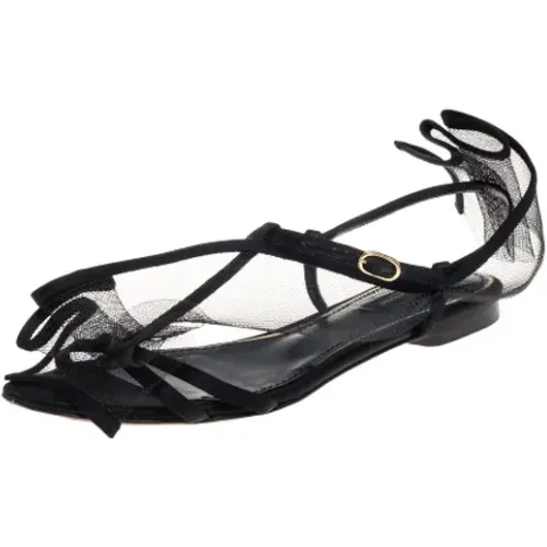 Pre-owned Fabric sandals , female, Sizes: 4 1/2 UK - Dolce & Gabbana Pre-owned - Modalova