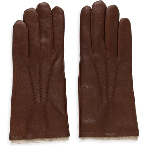 Gloves Bordeaux , male, Sizes: 10 IN - Orciani - Modalova