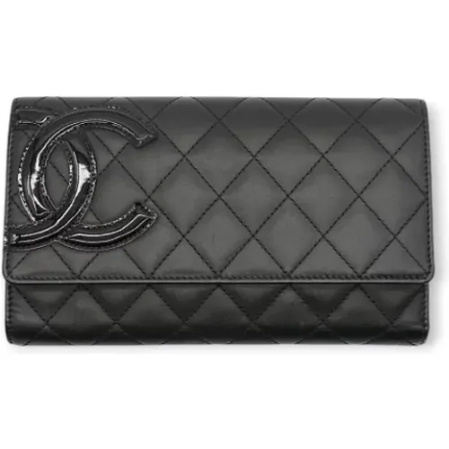 Pre-owned Leather wallets , female, Sizes: ONE SIZE - Chanel Vintage - Modalova