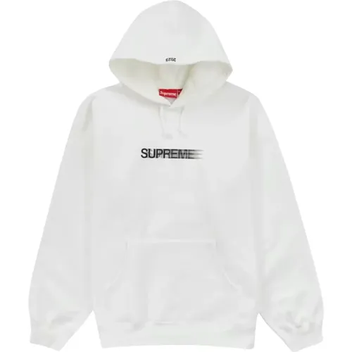 Motion Logo Hooded Sweatshirt , male, Sizes: L, M, 2XL, XL, S - Supreme - Modalova