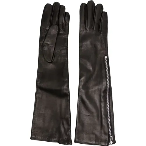 Gloves - Stylish Model , female, Sizes: 7 IN, 7 1/2 IN - Jil Sander - Modalova