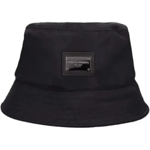 Bucket Hat , male, Sizes: 58 CM, 59 CM - Dolce & Gabbana - Modalova