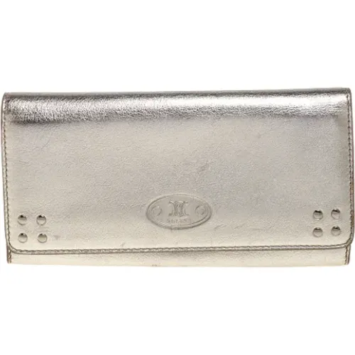 Pre-owned Leather wallets , female, Sizes: ONE SIZE - Celine Vintage - Modalova