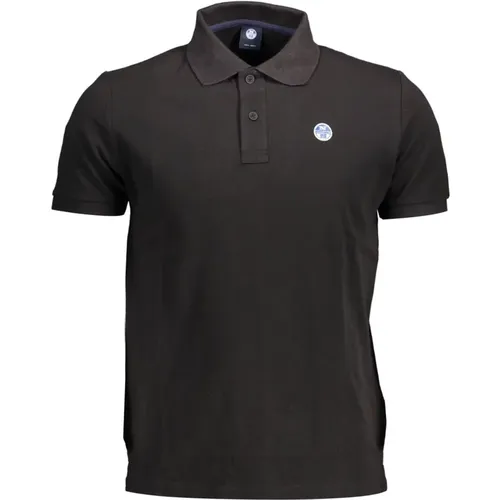 Cotton Polo Shirt with Logo , male, Sizes: L, S, XL, 2XL - North Sails - Modalova