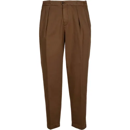 Portobello Cotton Pants , male, Sizes: W31, W32, W35 - Briglia - Modalova