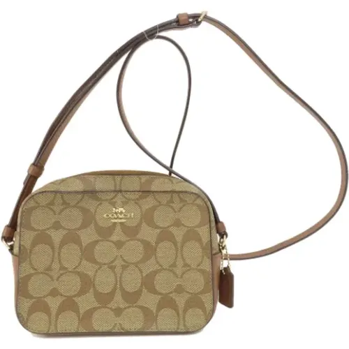 Pre-owned Stoff schultertasche , Damen, Größe: ONE Size - Coach Pre-owned - Modalova