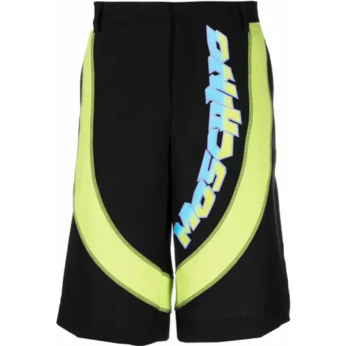 Trousers shorts , male, Sizes: L, M - Moschino - Modalova