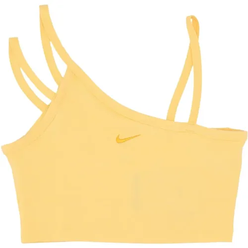 Modernes Crop Top für den täglichen Sportbekleidung , Damen, Größe: S - Nike - Modalova