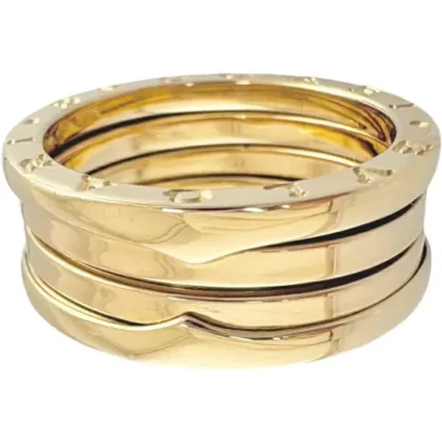 Pre-owned Gold rings , female, Sizes: ONE SIZE - Bvlgari Vintage - Modalova