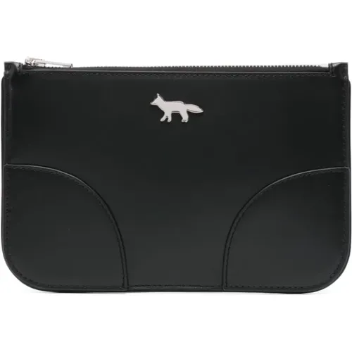 Clutch Bags for Men , male, Sizes: ONE SIZE - Maison Kitsuné - Modalova