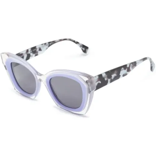Graue Sonnenbrille für den täglichen Gebrauch , Damen, Größe: 50 MM - Face a Face - Modalova