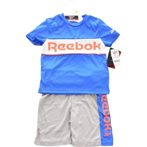 Blauer T-Shirt und Shorts Set - Reebok - Modalova