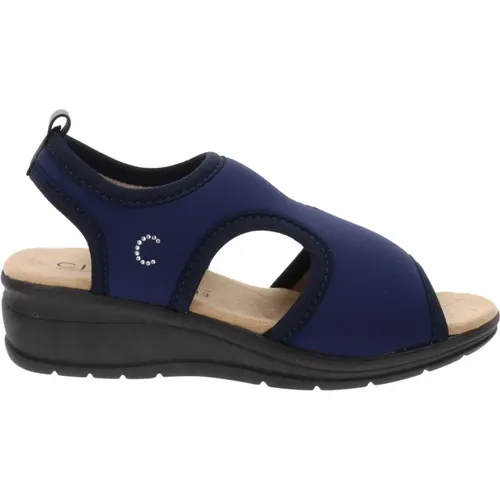 Stoff Damen Sandalen , Damen, Größe: 41 EU - Cinzia Soft - Modalova