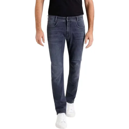 Grey Slim-Fit Jeans for Men , male, Sizes: W31, W35, W32, W36 - MAC - Modalova