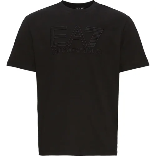Stylish T-Shirts for Men and Women , male, Sizes: M, 2XL - Emporio Armani EA7 - Modalova