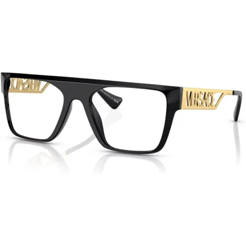 Ve3326U Glasses , male, Sizes: 53 MM - Versace - Modalova