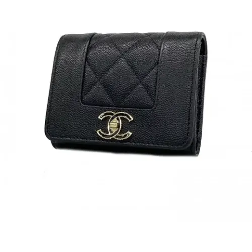 Pre-owned Leather wallets , female, Sizes: ONE SIZE - Chanel Vintage - Modalova