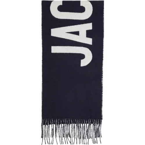 Navy Scarf , male, Sizes: ONE SIZE - Jacquemus - Modalova