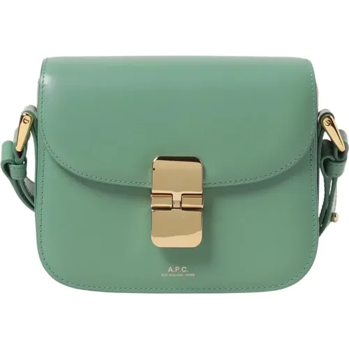 Mini Grace Shoulder Bag , female, Sizes: ONE SIZE - A.p.c. - Modalova