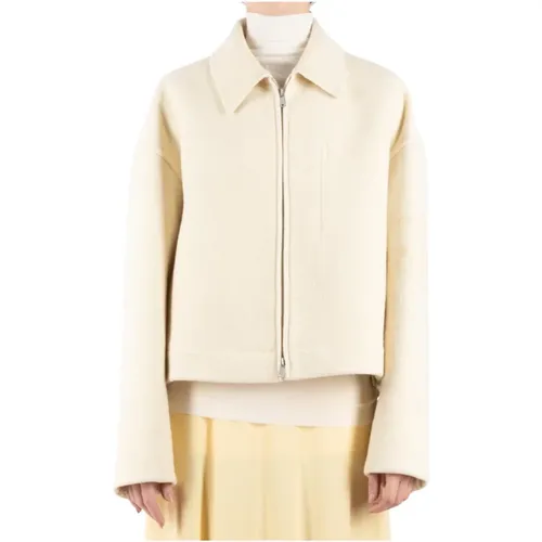 Perlenwolle Jacke Jil Sander - Jil Sander - Modalova