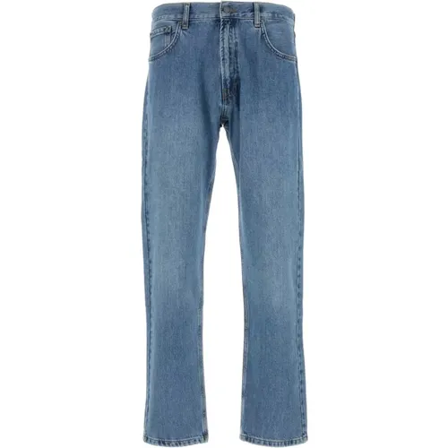 Klassische Denim Gerades Jeans für Männer , Herren, Größe: M - Moschino - Modalova