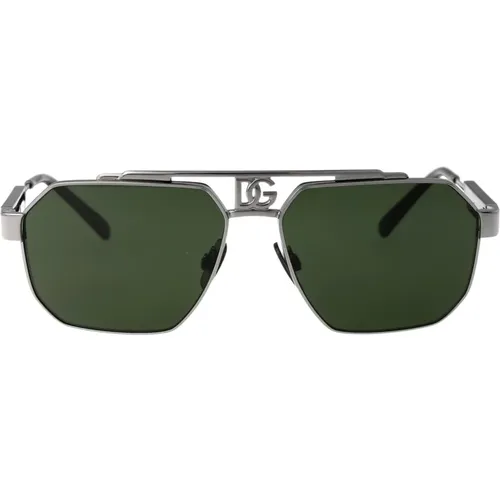 Stylische Sonnenbrille mit Modell 0Dg2294 , Herren, Größe: 59 MM - Dolce & Gabbana - Modalova