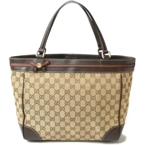 Pre-owned Canvas gucci-bags , female, Sizes: ONE SIZE - Gucci Vintage - Modalova