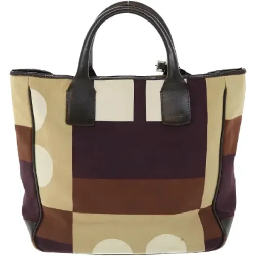 Pre-owned Canvas totes , female, Sizes: ONE SIZE - Bally Pre-owned - Modalova