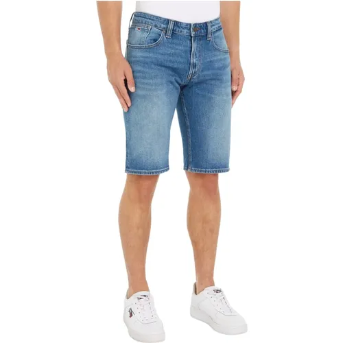 Denim Medium Wasch Jeans , Herren, Größe: W31 - Tommy Jeans - Modalova