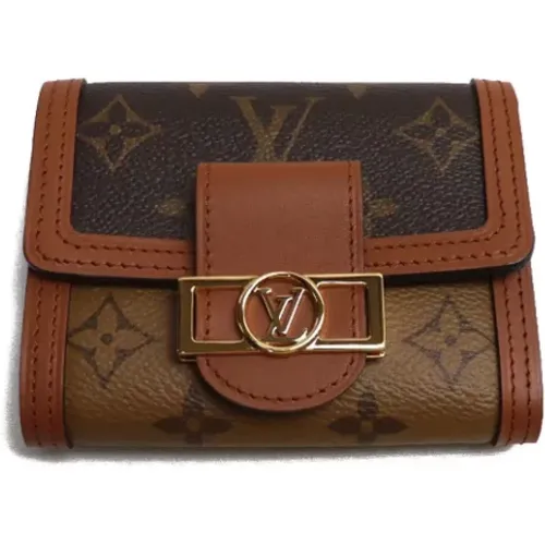 Pre-owned Leather wallets , female, Sizes: ONE SIZE - Louis Vuitton Vintage - Modalova