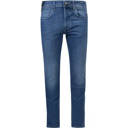 Men`s Clothing Jeans Ss22 , male, Sizes: W44, W42 - Incotex - Modalova
