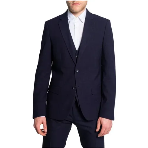 Plain Buttoned Men's Blazer , male, Sizes: L, XS - Antony Morato - Modalova