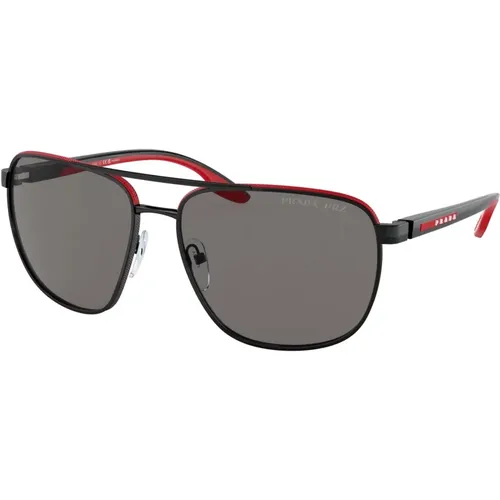 Sunglasses Linea Rossa SPS 50Ys , male, Sizes: 62 MM - Prada - Modalova