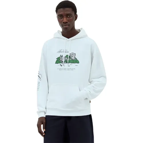 Hoodie mit Logo-Print , Herren, Größe: S - A.P.C. - Modalova