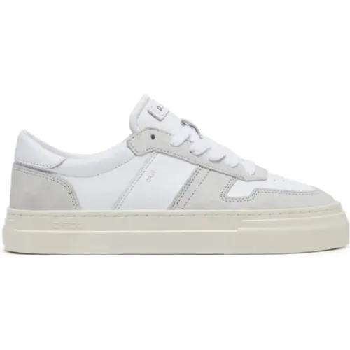 Bicolor Leder Sneakers , Damen, Größe: 38 EU - D.A.T.E. - Modalova