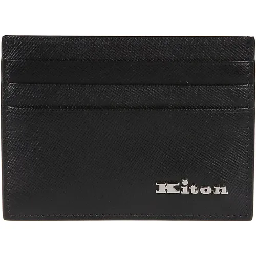 Credit Card Holder , male, Sizes: ONE SIZE - Kiton - Modalova