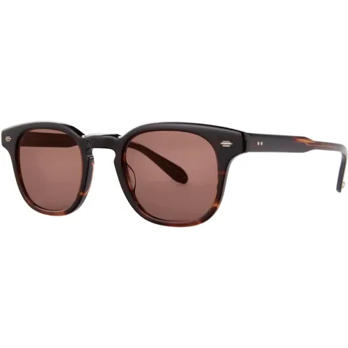 Redwood Tortoise Sunglasses Sherwood SUN , unisex, Sizes: 47 MM - Garrett Leight - Modalova
