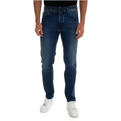 Scott 5 Pocket Denim Jeans , male, Sizes: W34, W40 - Jacob Cohën - Modalova