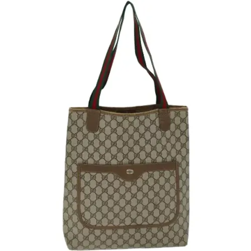 Pre-owned Leder totes , Damen, Größe: ONE Size - Gucci Vintage - Modalova