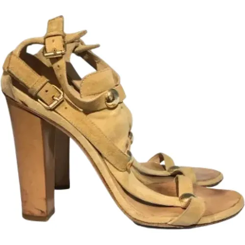 Pre-owned Suede sandals , female, Sizes: 5 UK - Giuseppe Zanotti Pre-owned - Modalova
