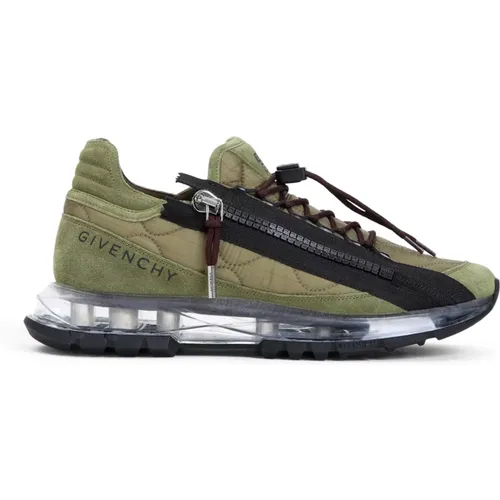 Green Sneakers for Modern Man , male, Sizes: 8 UK, 9 UK - Givenchy - Modalova