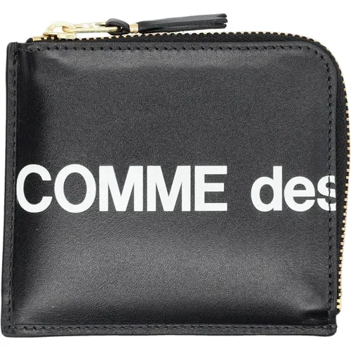 Leather Logo Wallet , unisex, Sizes: ONE SIZE - Comme des Garçons - Modalova