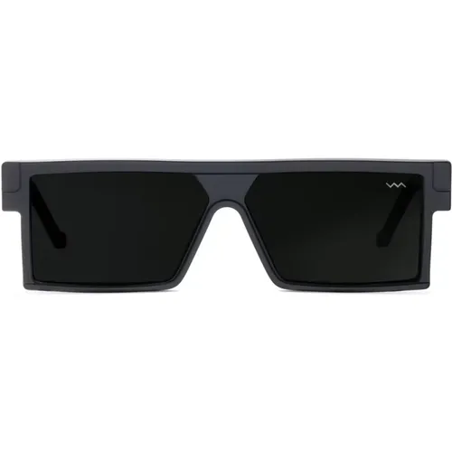 Eco-Friendly Rectangular Sunglasses Bl0004 , male, Sizes: 59 MM - Vava Eyewear - Modalova