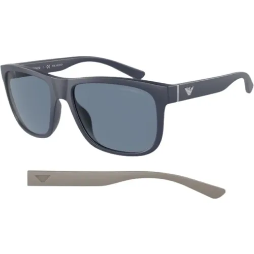 Sunglasses Ea4182U 50882V , male, Sizes: 57 MM - Emporio Armani - Modalova