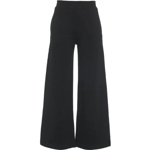 Schwarze Hose Aw24 , Damen, Größe: 2XS - 8pm - Modalova