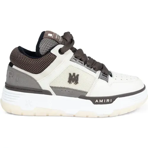 Luxury Brown Ma-1 Sneaker , male, Sizes: 6 UK - Amiri - Modalova